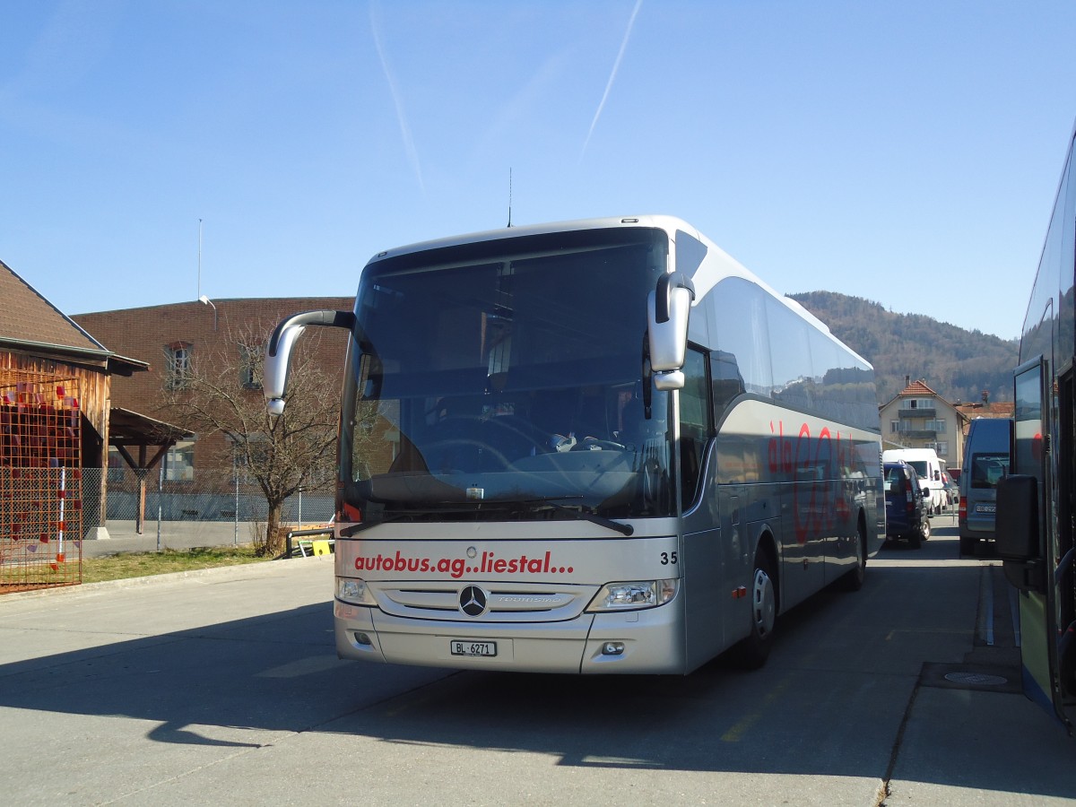 (138'349) - AAGL Liestal - Nr. 35/BL 6271 - Mercedes am 15. M�rz 2012 in Thun, Expo
