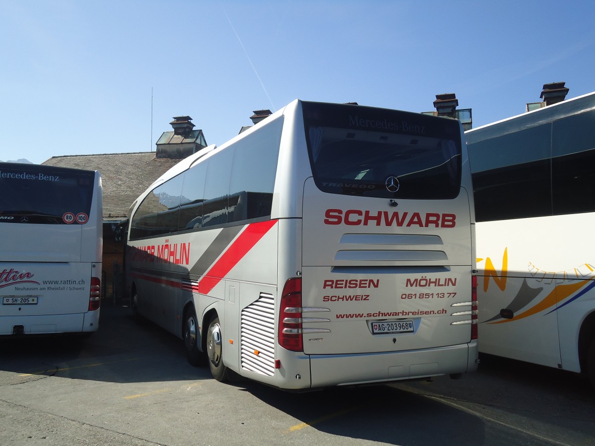 (138'352) - Schwarb, M�hlin - Nr. 29/AG 203'968 - Mercedes am 15. M�rz 2012 in Thun, Expo