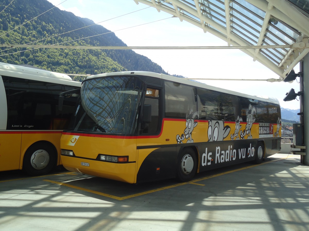 (138'909) - PostAuto Graub�nden - GR 159'347 - Neoplan (ex P 25'139) am 17. Mai 2012 in Chur, Postautostation