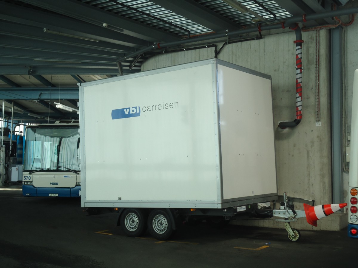 (139'220) - VBL Luzern - Nr. 22/LU 228'735 - Harbeck Gep�ckanh�nger am 2. Juni 2012 in Luzern, Depot