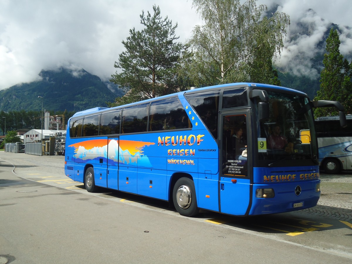 (139'402) - K�lin, W�denswil - ZH 103'173 - Mercedes am 11. Juni 2012 beim Bahnhof Fl�elen