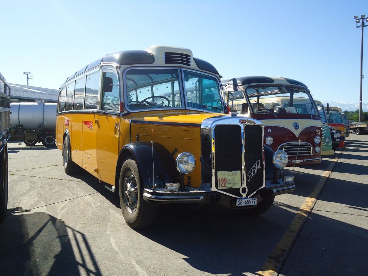 (139'510) - R�egg, R�ti - SG 45'977 - FBW/FHS (ex Kantonspolizei, Bern; ex P 23'180; ex P 2216) am 16. Juni 2012 in Hinwil, AMP