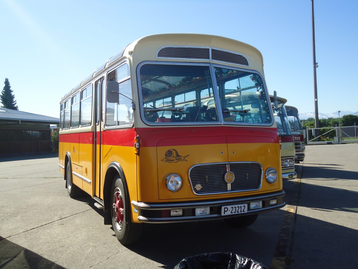 (139'515) - Jockel, Hersberg -  P 23'212  - FBW/Hess (ex M�ller, Baden-D�ttwil; ex B�tra, Birr Nr. 15; ex P 23'212) am 16. Juni 2012 in Hinwil, AMP