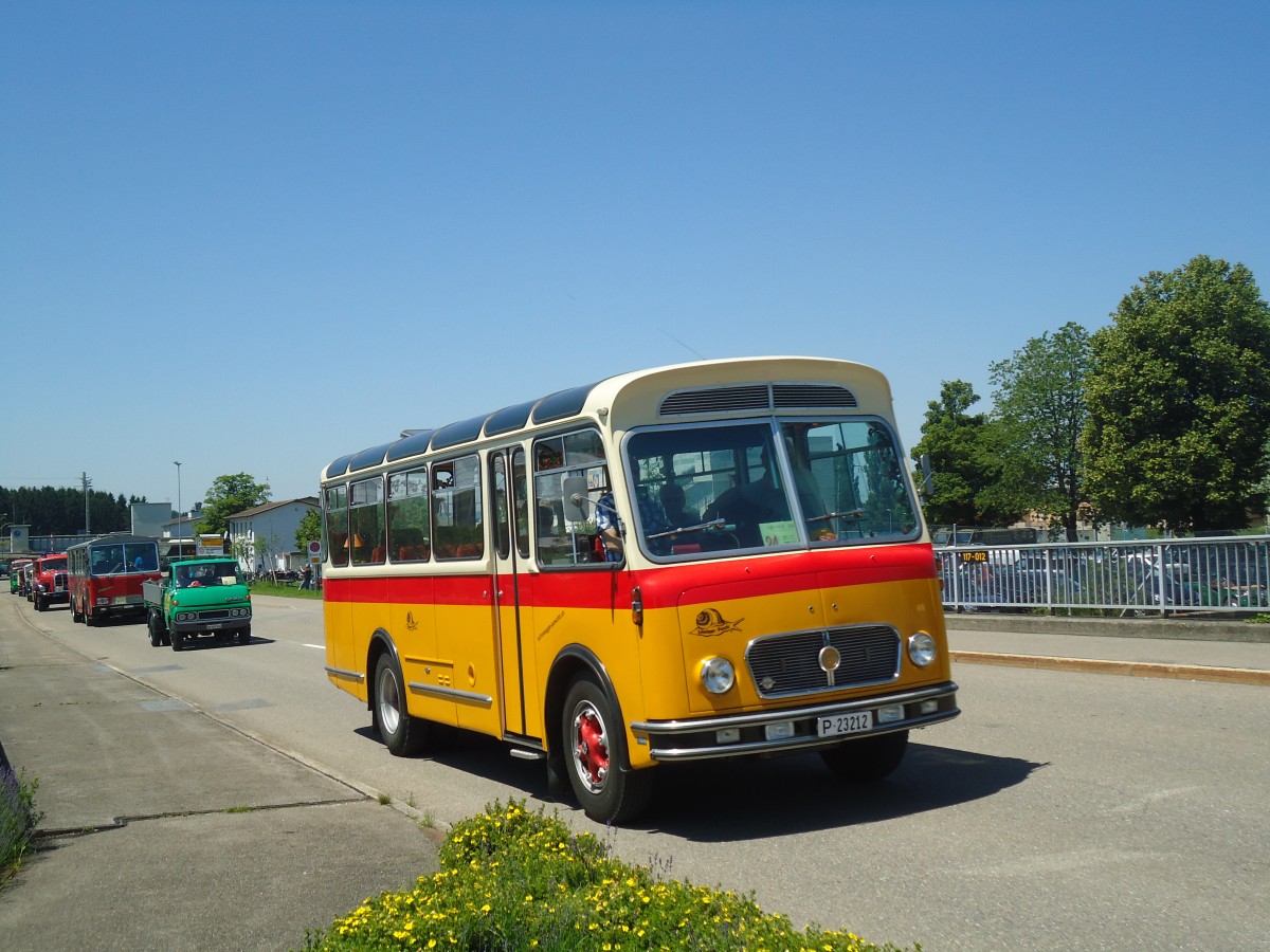 (139'737) - Jockel, Hersberg -  P 23'212  - FBW/Hess (ex M�ller, Baden-D�ttwil; ex B�tra, Birr Nr. 15; ex P 23'212) am 16. Juni 2012 in Hinwil, AMP