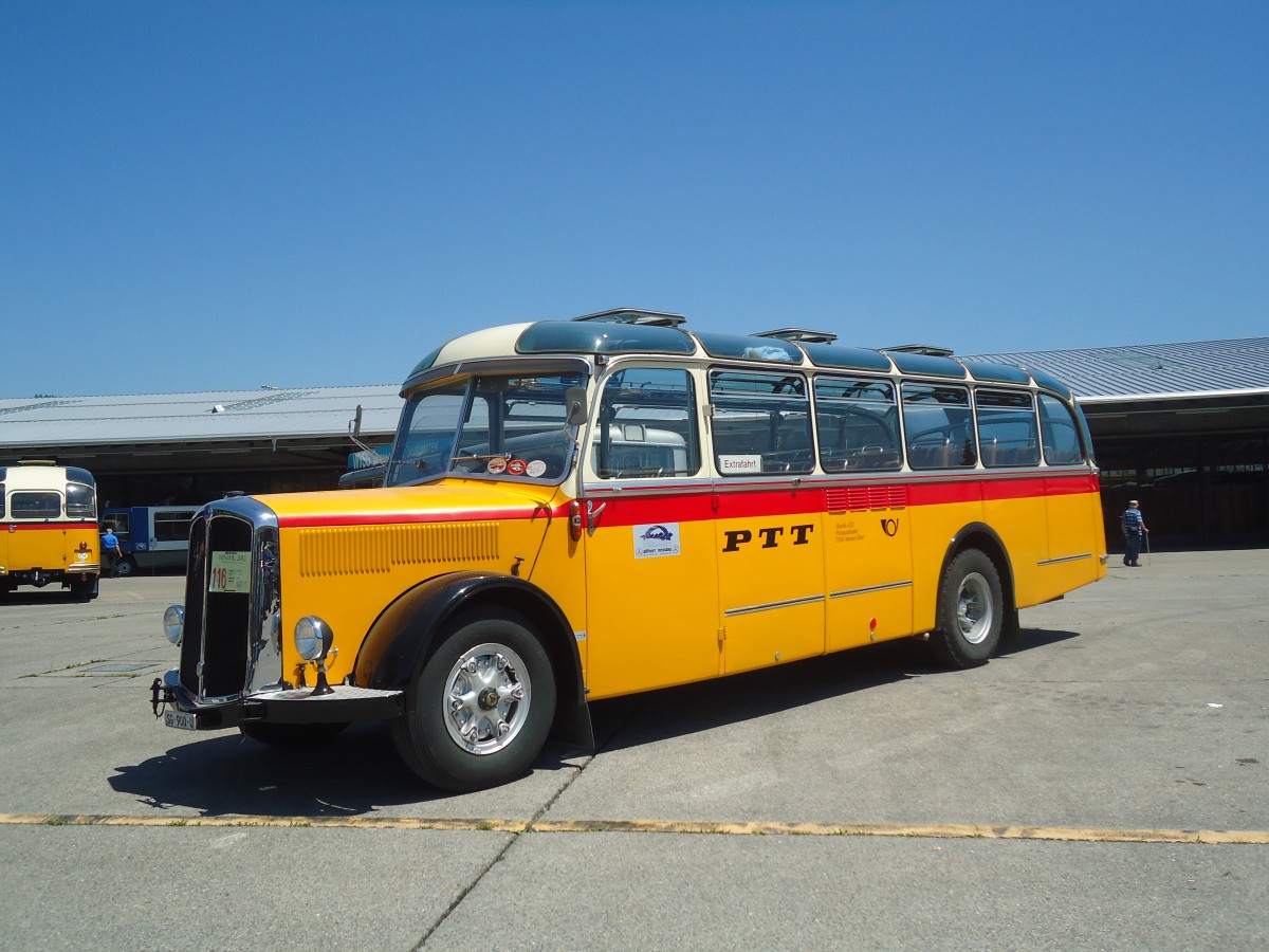 (139'789) - Altherr, Nesslau - SG 900 U - Saurer/T�scher (ex Buchli, Versam) am 16. Juni 2012 in Hinwil, AMP