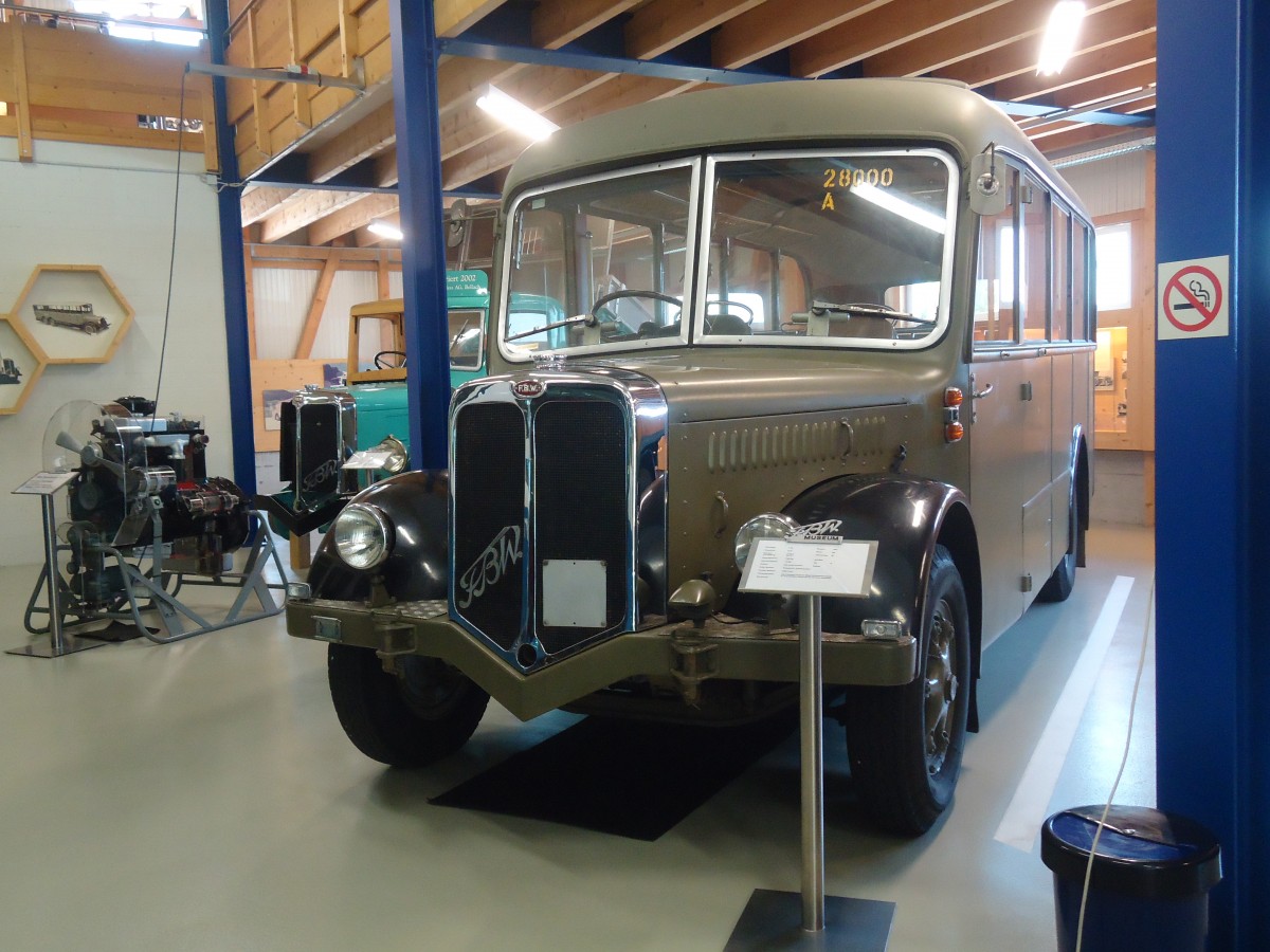 (139'800) - FBW-Club, M�nnedorf - FBW/Krapf (ex A+28'000) am 16. Juni 2012 in Wetzikon, FBW-Museum