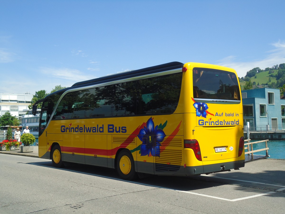 (139'893) - AVG Grindelwald - Nr. 26/BE 268'737 - Setra am 21. Juni 2012 bei der Schiffl�ndte Thun