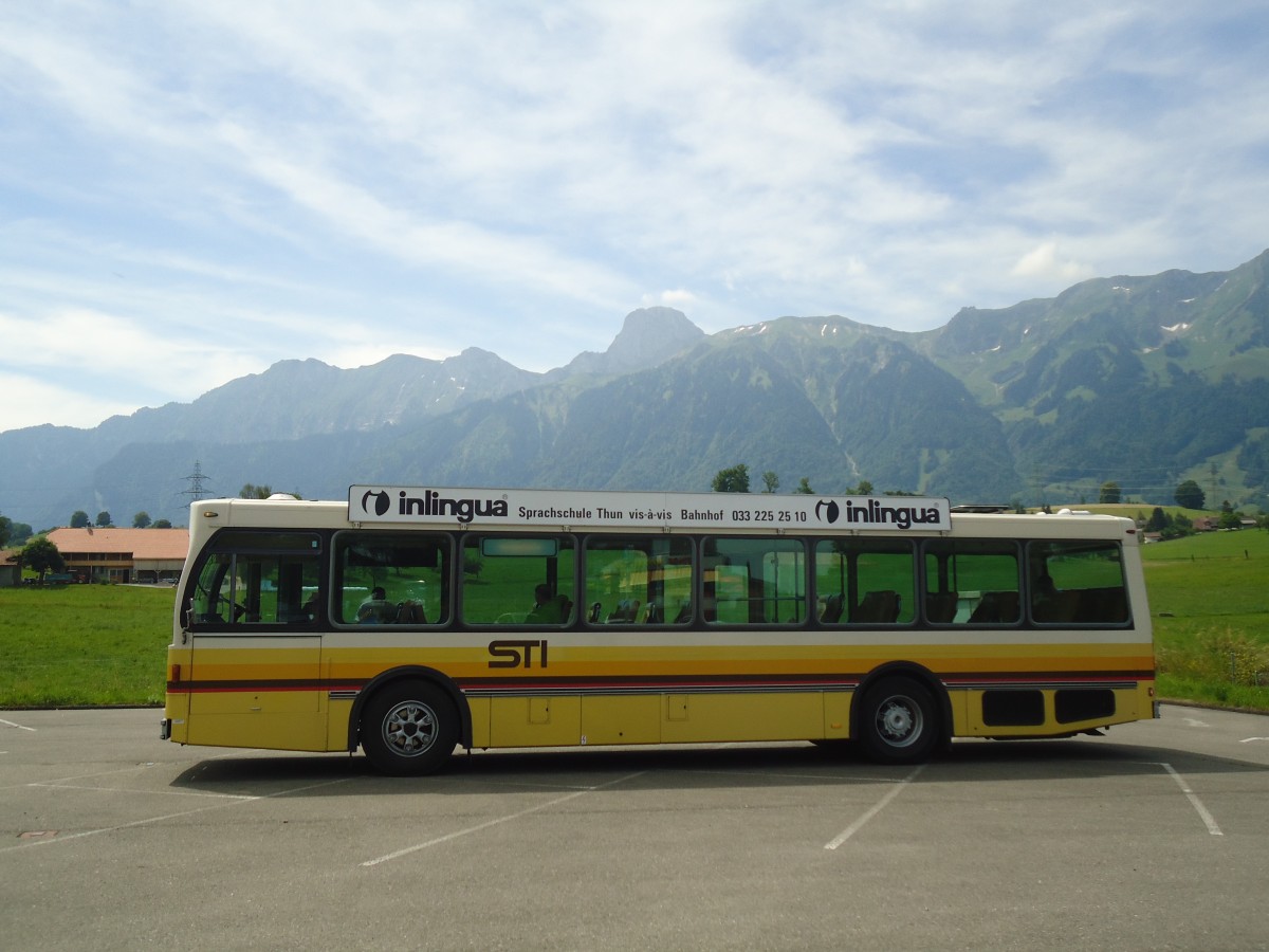 (140'042) - STI Thun - Nr. 52/BE 396'552 - Saurer/R&J am 24. Juni 2012 in L�ngenb�hl, Grizzlib�r