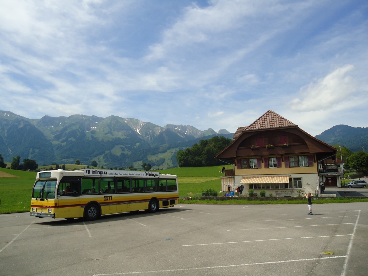 (140'043) - STI Thun - Nr. 52/BE 396'552 - Saurer/R&J am 24. Juni 2012 in L�ngenb�hl, Grizzlib�r