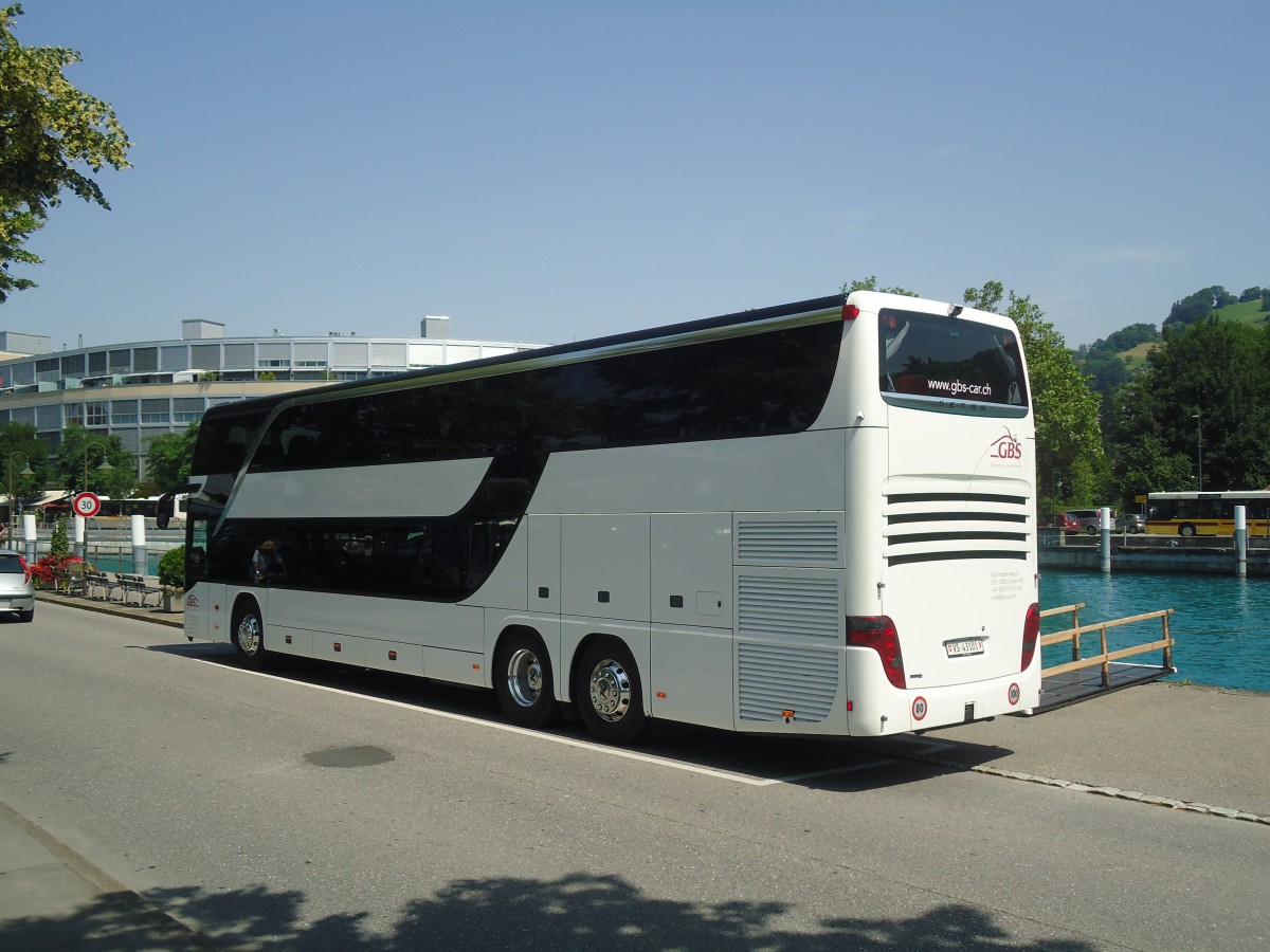 (140'181) - GBS, Susten - VS 43'101 - Setra am 29. Juni 2012 bei der Schiffl�ndte Thun