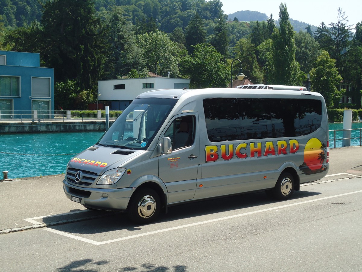 (140'182) - Buchard, Leytron - Nr. 85/FR 215'940 - Mercedes am 29. Juni 2012 bei der Schiffl�ndte Thun