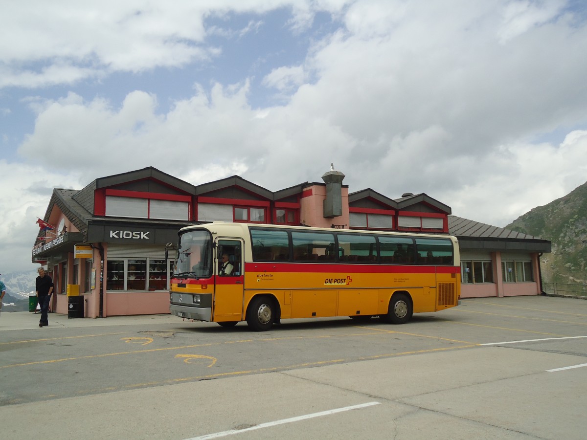 (140'291) - Mattli, Wassen - UR 9107 - Mercedes am 1. Juli 2012 in Nufenen, Passh�he