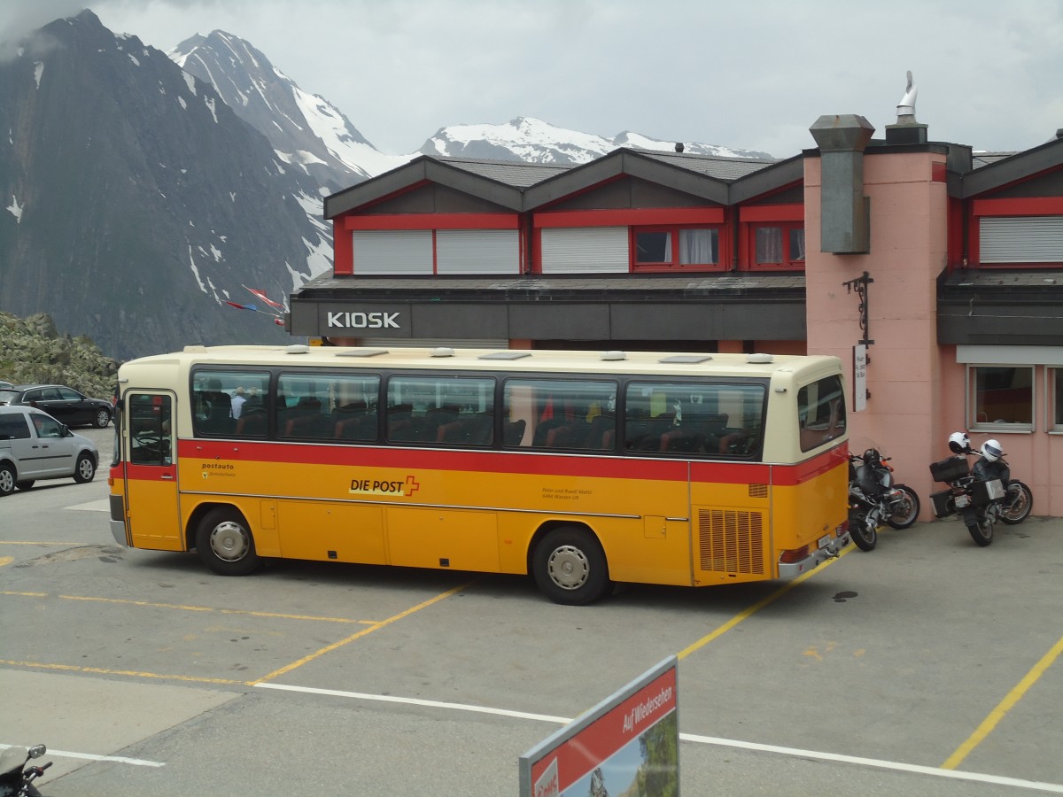 (140'292) - Mattli, Wassen - UR 9107 - Mercedes am 1. Juli 2012 in Nufenen, Passh�he