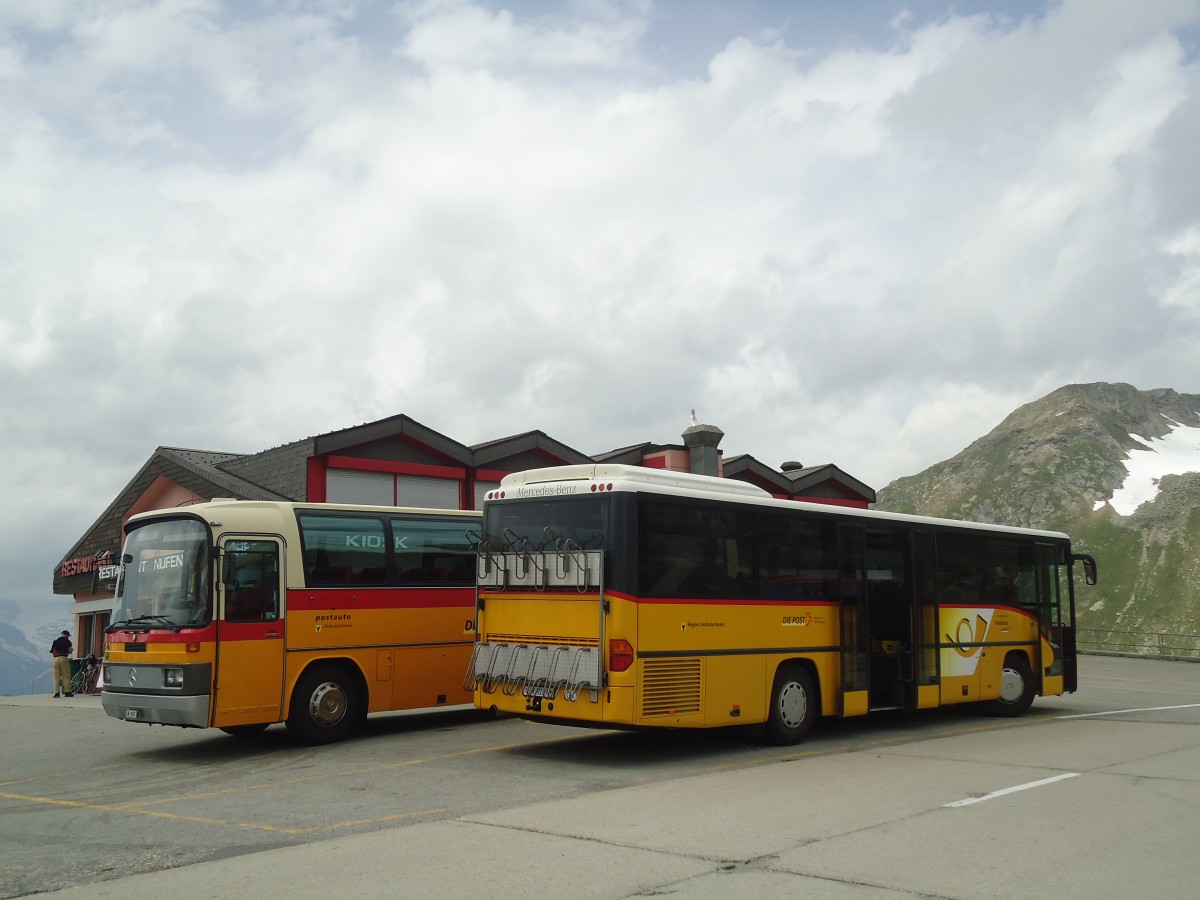 (140'306) - Mattli, Wassen - UR 9209 - Mercedes am 1. Juli 2012 in Nufenen, Passh�he 