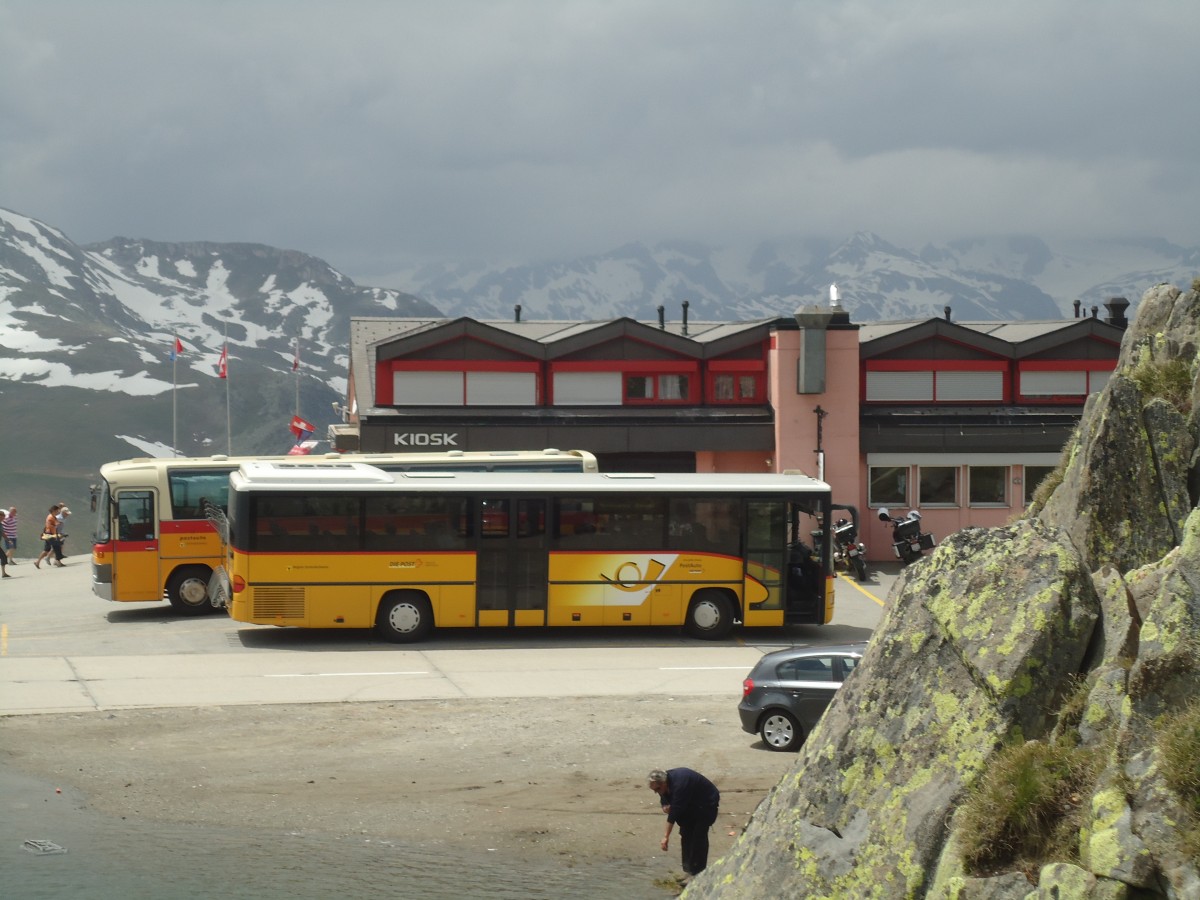 (140'312) - Mattli, Wassen - UR 9209 - Mercedes am 1. Juli 2012 in Nufenen, Passh�he