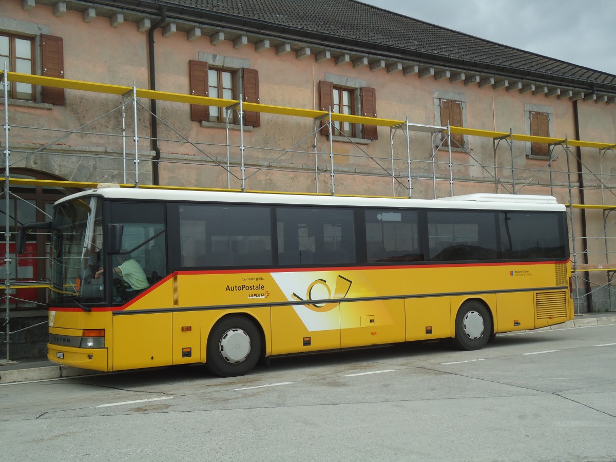 (140'365) - Marchetti, Airolo - Nr. 5/TI 303'333 - Setra am 1. Juli 2012 in Gotthard, Passh�he