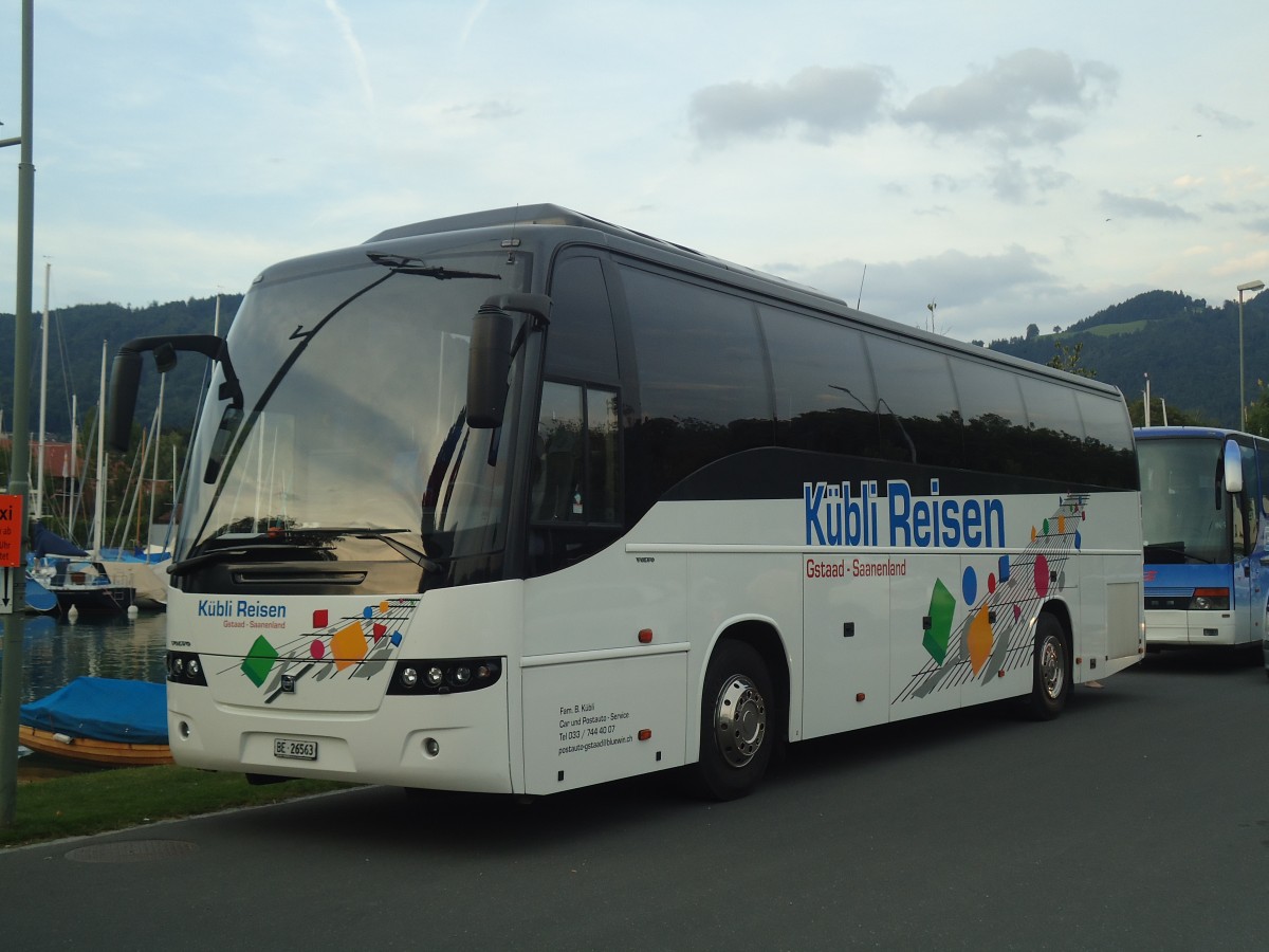 (141'032) - K�bli, Gstaad - BE 26'563 - Volvo (ex AAGK Koppigen Nr. 25) am 4. August 2012 in Thun, Strandbad