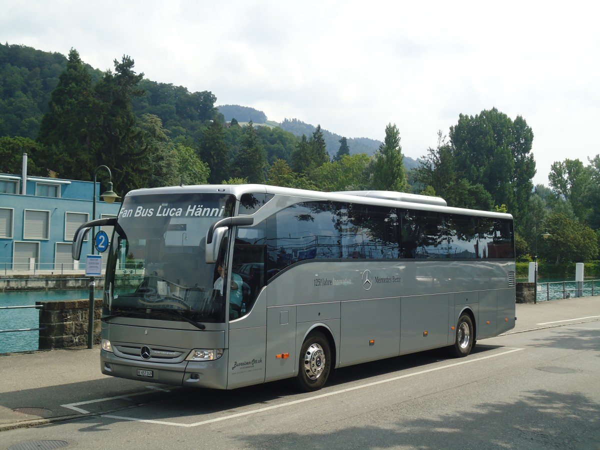 (141'079) - Ott, Steffisburg - BE 657'249 - Mercedes am 13. August 2012 bei der Schiffl�ndte Thun