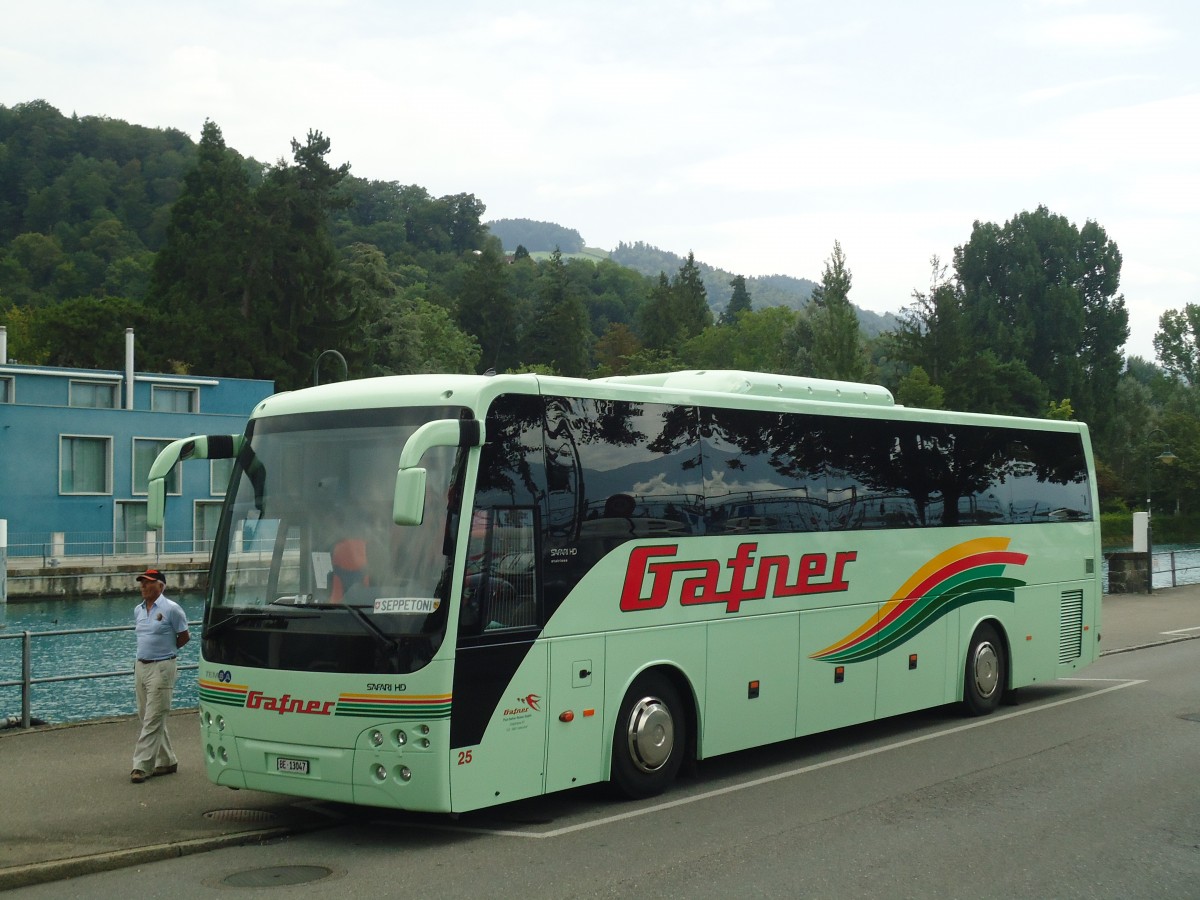 (141'379) - Gafner, Thun - Nr. 25/BE 13'047 - Temsa am 24. August 2012 bei der Schiffl�ndte Thun
