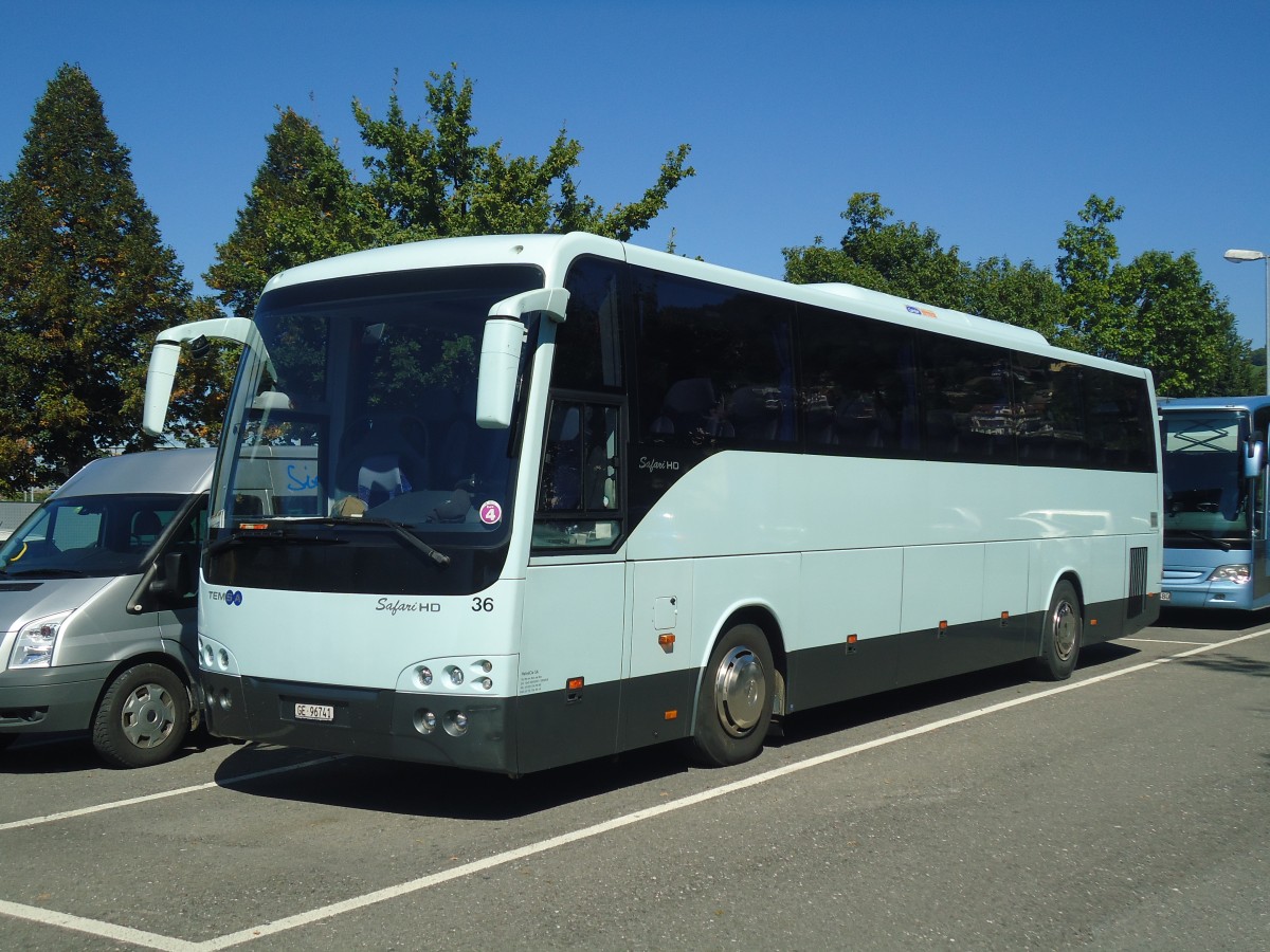 (141'570) - Helv�Cie, Satigny - Nr. 36/GE 96'741 - Temsa am 14. September 2012 in Thun, Seestrasse