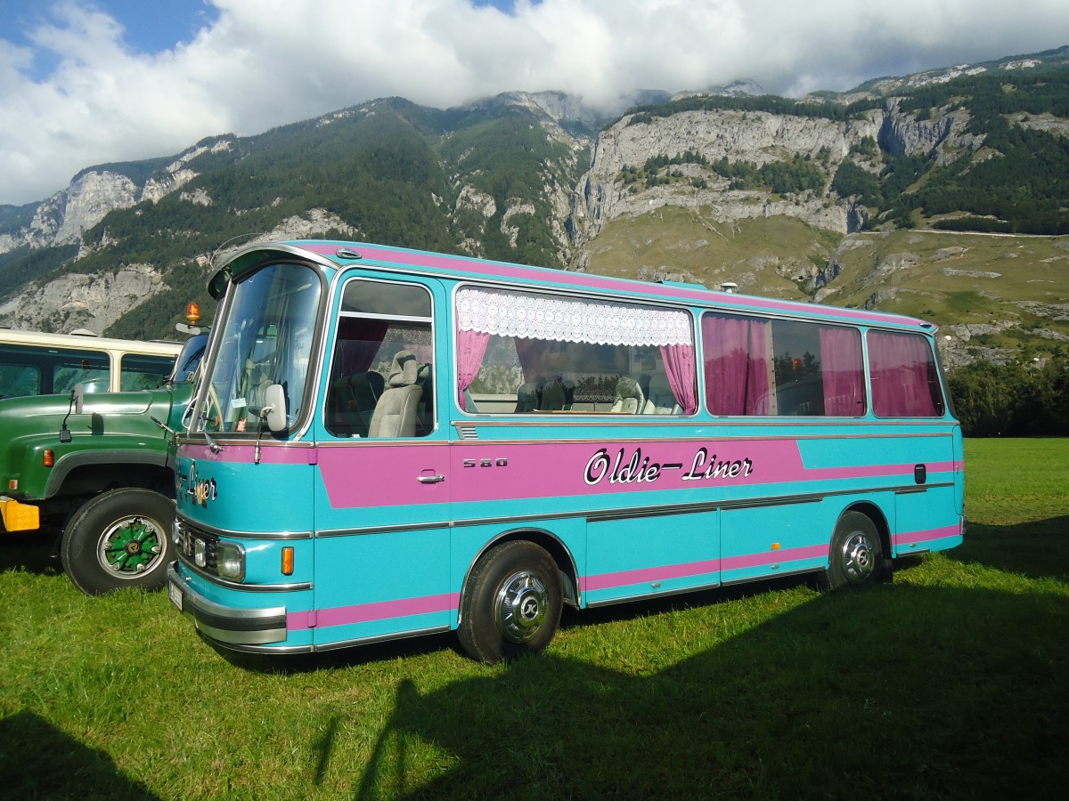 (141'600) - Aus Oesterreich: W�stner, Bezau - B 499 DZ - Setra am 15. September 2012 in Chur, Waffenplatz