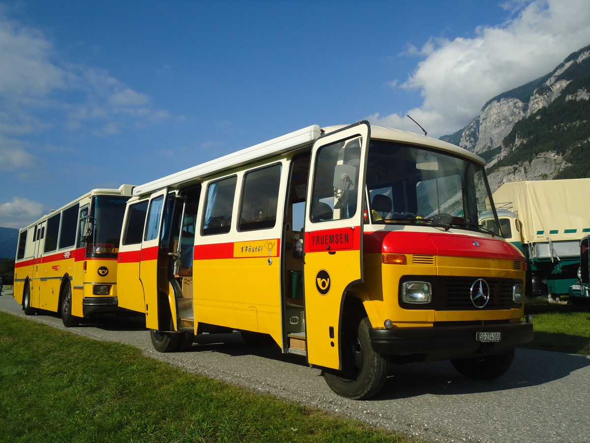 (141'618) - Amsler, Fr�msen - SG 27'410 U - Mercedes/T�scher am 15. September 2012 in Chur, Waffenplatz