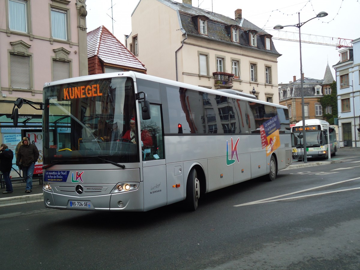 (142'374) - Kunegel, Colmar - BS 724 SE - Mercedes am 8. Dezember 2012 in Colmar, Th��tre