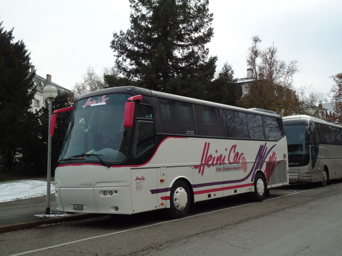 (142'377) - Aus der Schweiz: Heini Car, W�ngi - TG 35'039 - Bova am 8. Dezember 2012 in Colmar