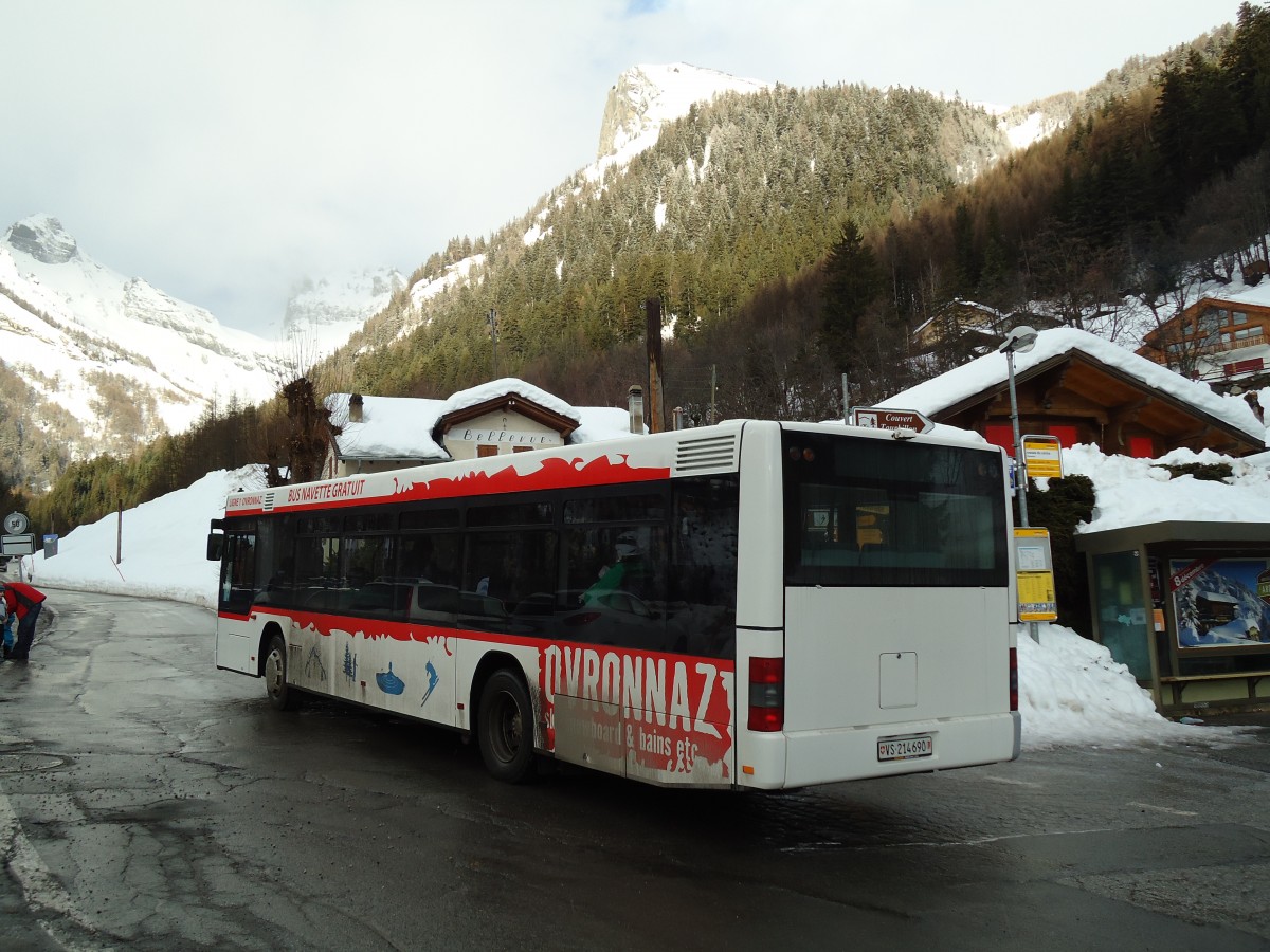 (142'653) - Buchard, Leytron - Nr. 99/VS 214'690 - MAN am 26. Dezember 2012 in Ovronnaz, La Crois�e