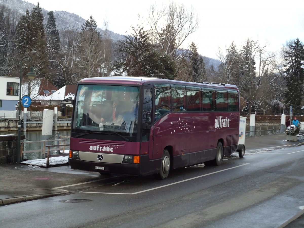 (143'166) - Aufranc, Orvin - BE 322'523 - Mercedes am 3. Februar 2013 bei der Schiffl�ndte Thun
