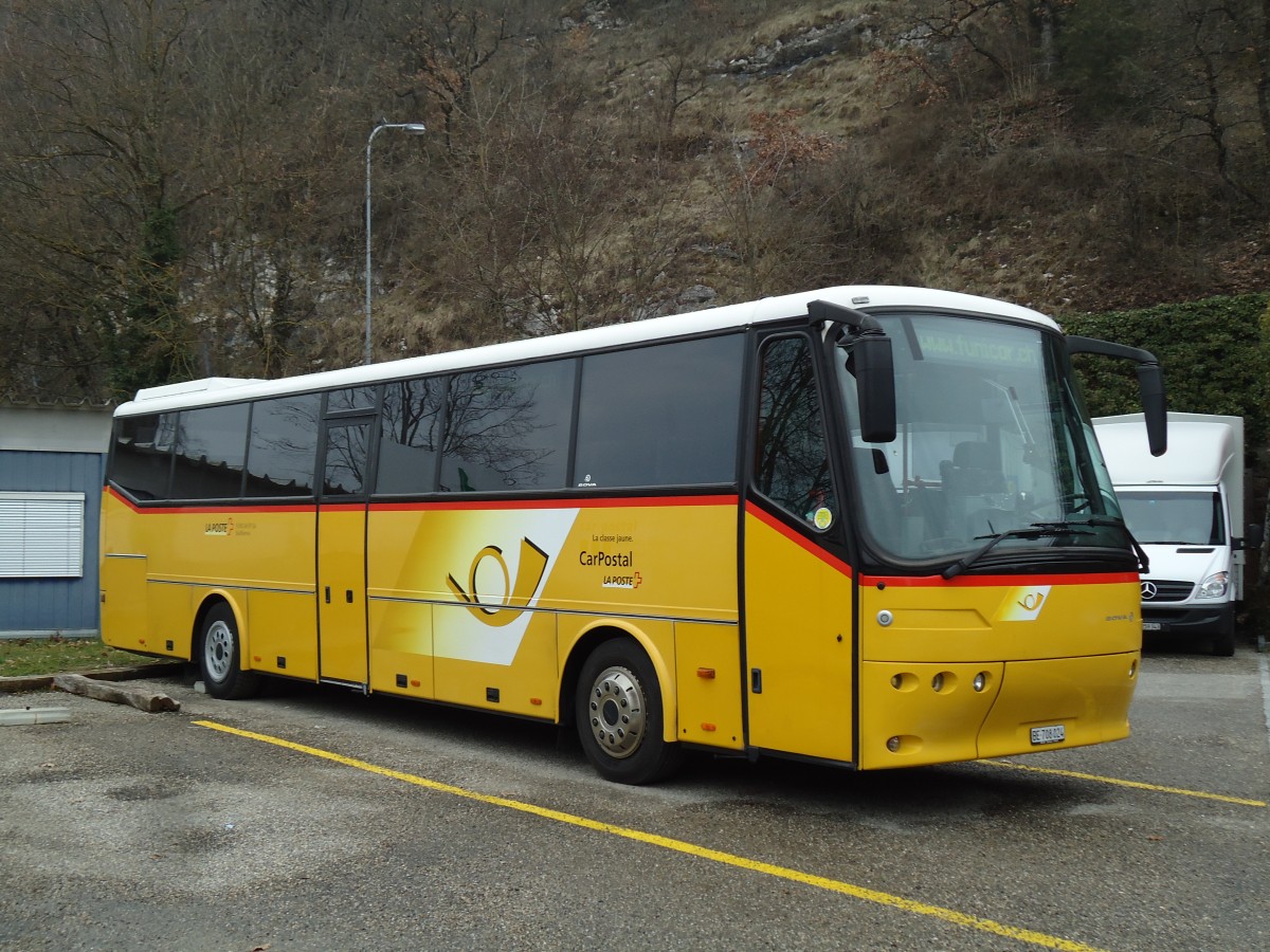 (143'510) - Funi-Car, Biel - Nr. 24/BE 708'024 - Bova (ex Nr. 16; ex Fischer, Marin Nr. 6) am 23. M�rz 2013 in Biel, Garage
