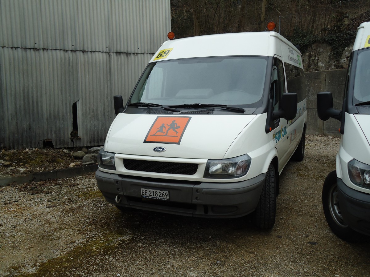 (143'519) - Funi-Car, Biel - Nr. 69/BE 218'269 - Ford am 23. M�rz 2013 in Biel, Garage