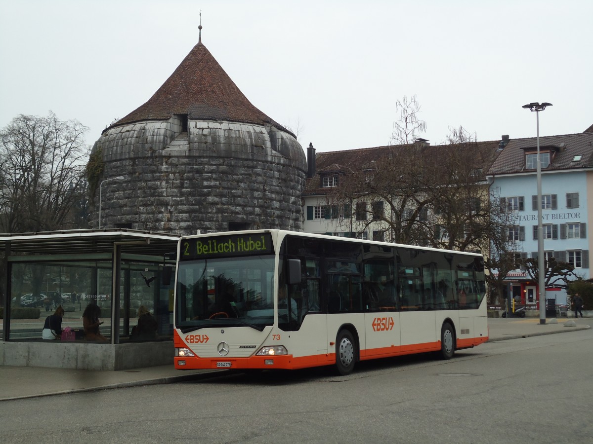 (143'540) - BSU Solothurn - Nr. 73/SO 142'073 - Mercedes am 23. M�rz 2013 in Solothurn, Amthausplatz