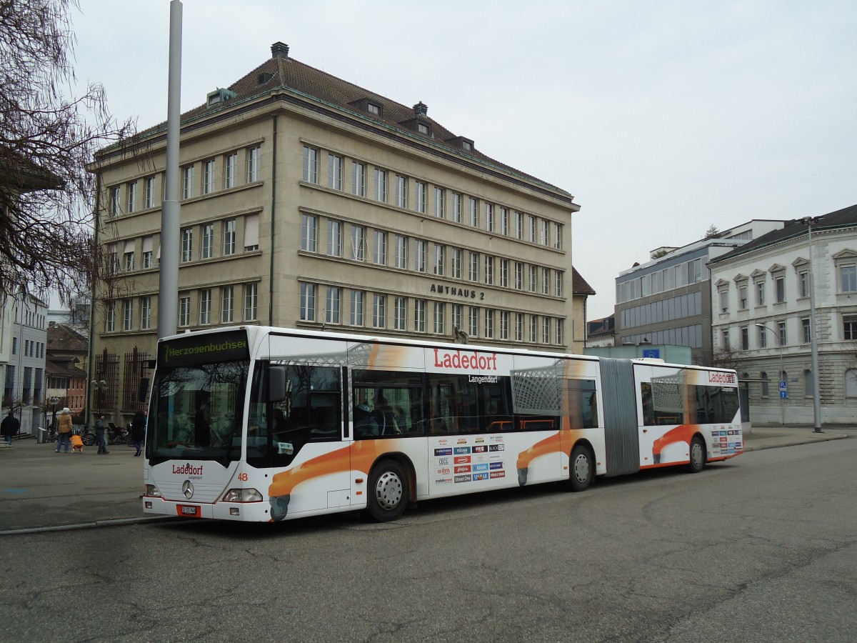 (143'541) - BSU Solothurn - Nr. 48/SO 155'948 - Mercedes am 23. M�rz 2013 in Solothurn, Amthausplatz