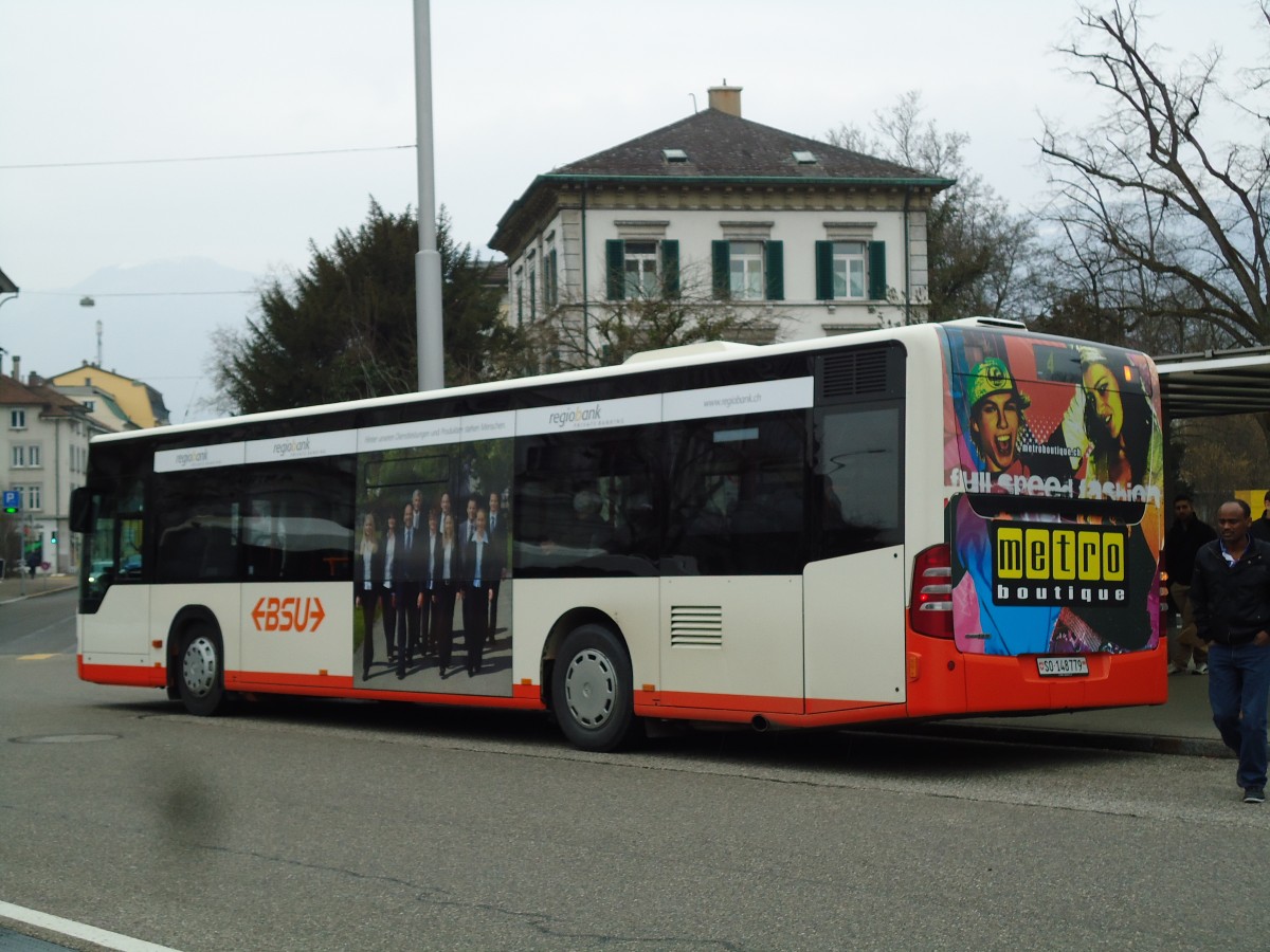 (143'549) - BSU Solothurn - Nr. 79/SO 148'779 - Mercedes am 23. M�rz 2013 in Solothurn, Amthausplatz