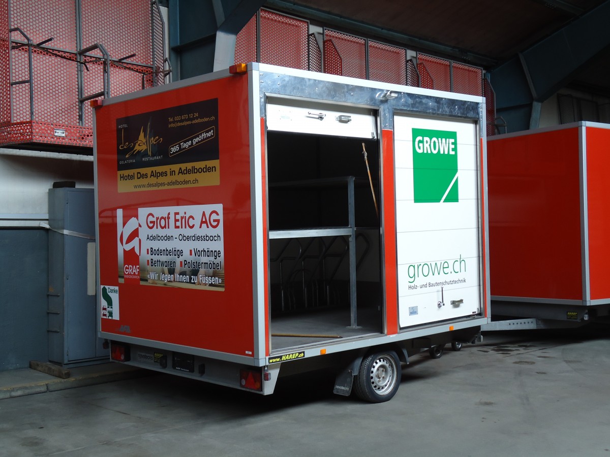 (144'538) - AFA Adelboden - Nr. 61 - Novatecno Gep�ckanh�nger am 25. Mai 2013 im Autobahnhof Adelboden