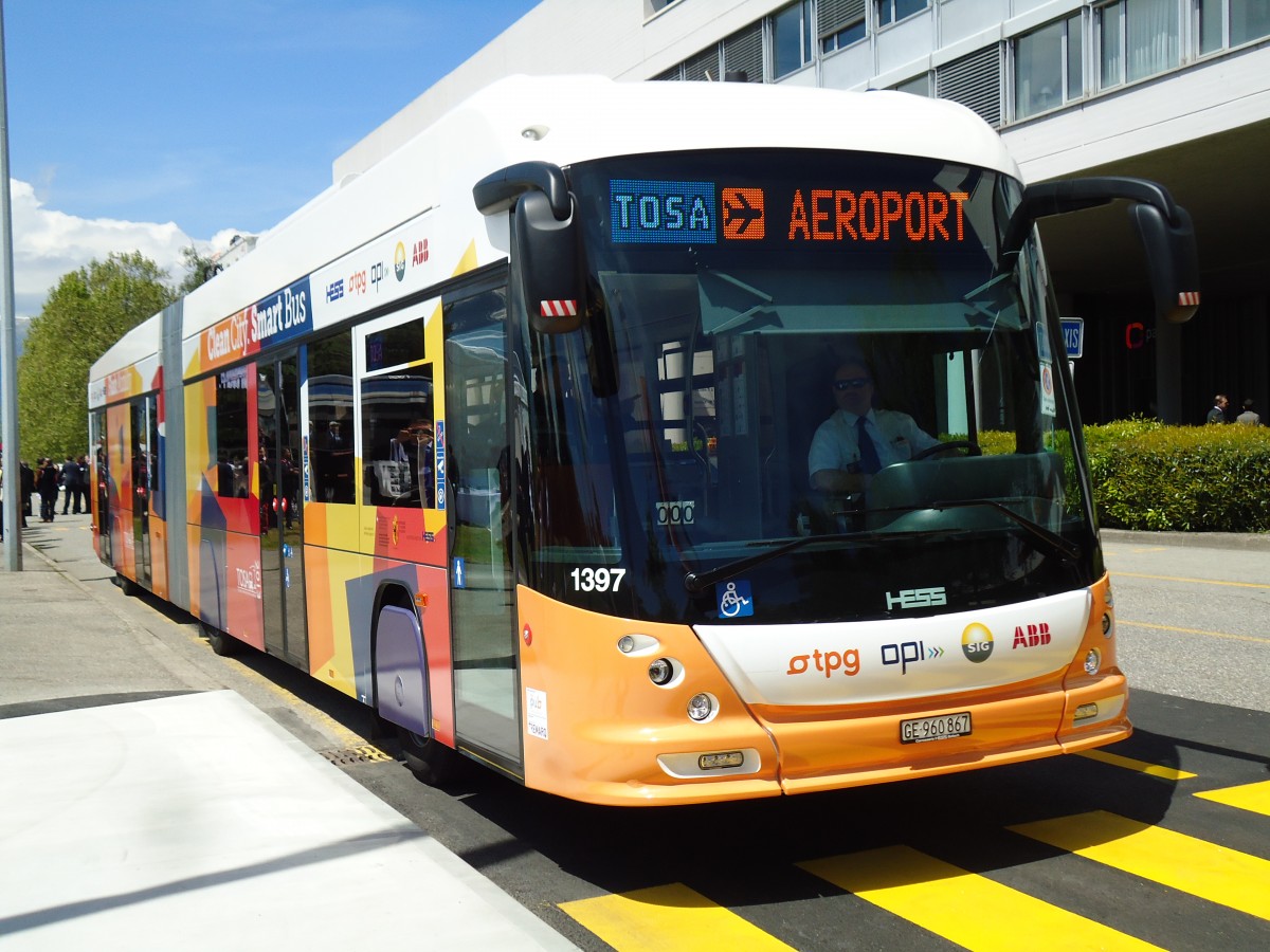 (144'636) - TPG Gen�ve - Nr. 1397/GE 960'867 - Hess/Hess TOSA am 27. Mai 2013 in Gen�ve, Palexpo