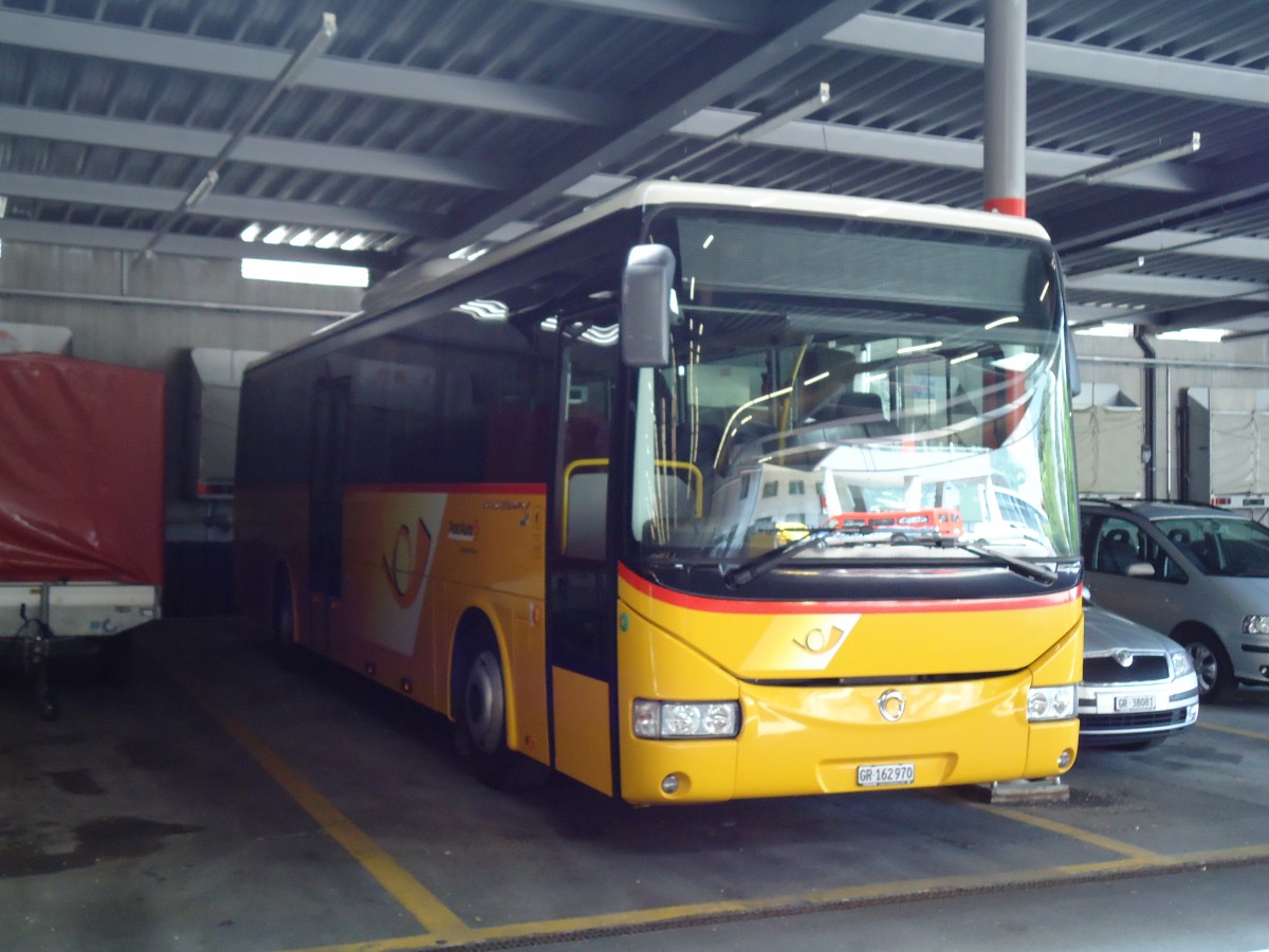 (145'198) - PostAuto Graub�nden - GR 162'970 - Irisbus am 17. Juni 2013 in Chur, Garage