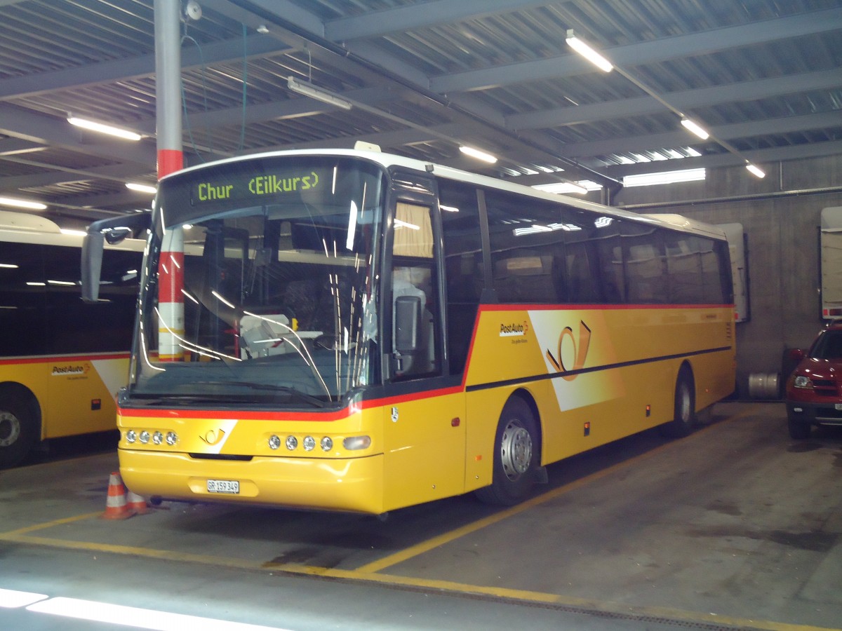 (145'200) - PostAuto Graub�nden - GR 159'349 - Neoplan (ex P 25'166) am 17. Juni 2013 in Chur, Garage