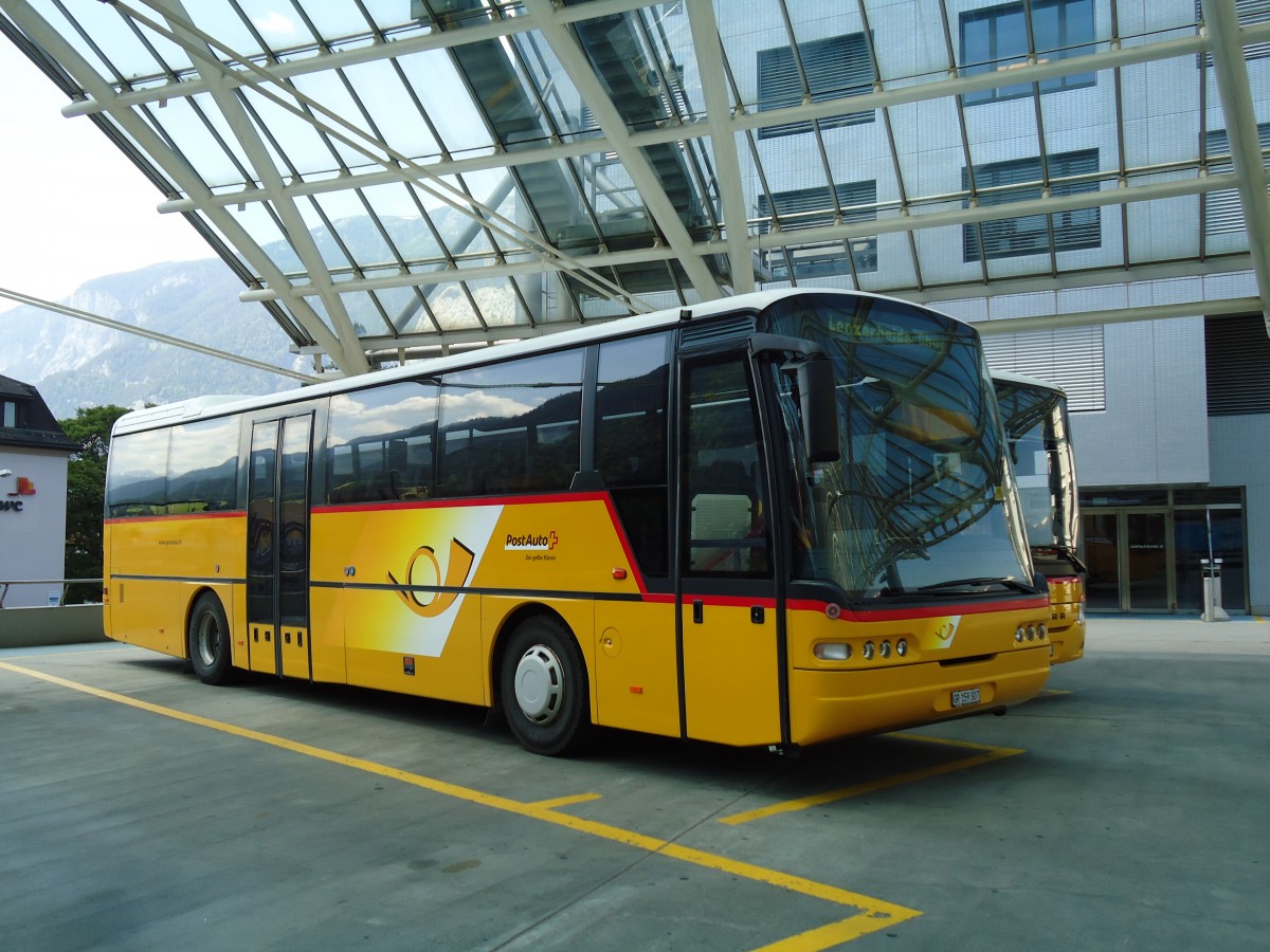 (145'243) - PostAuto Graub�nden - GR 159'307 - Neoplan (ex P 25'150) am 17. Juni 2013 in Chur, Postautostation
