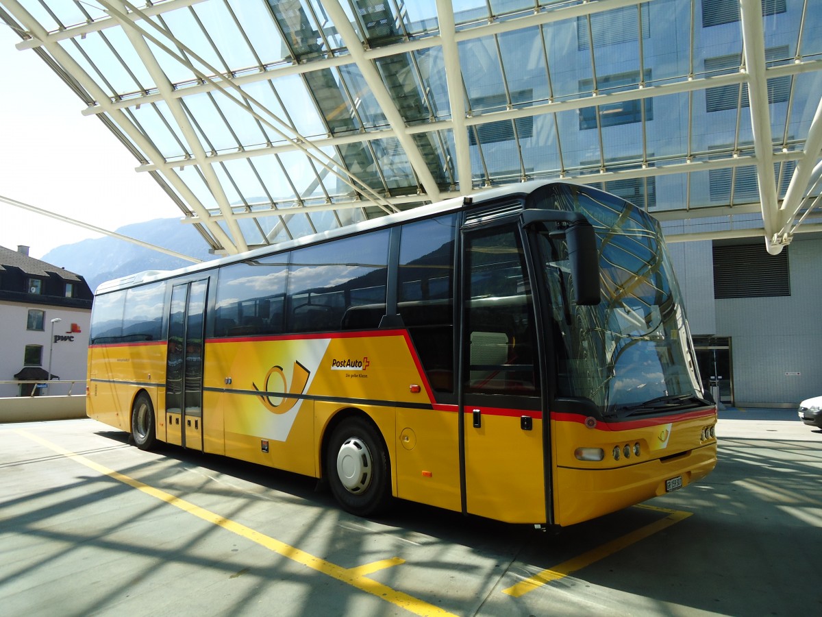 (145'274) - PostAuto Graub�nden GR 159'307 - Neoplan (ex P 25'150) am 17. Juni 2013 in Chur, Postautostation