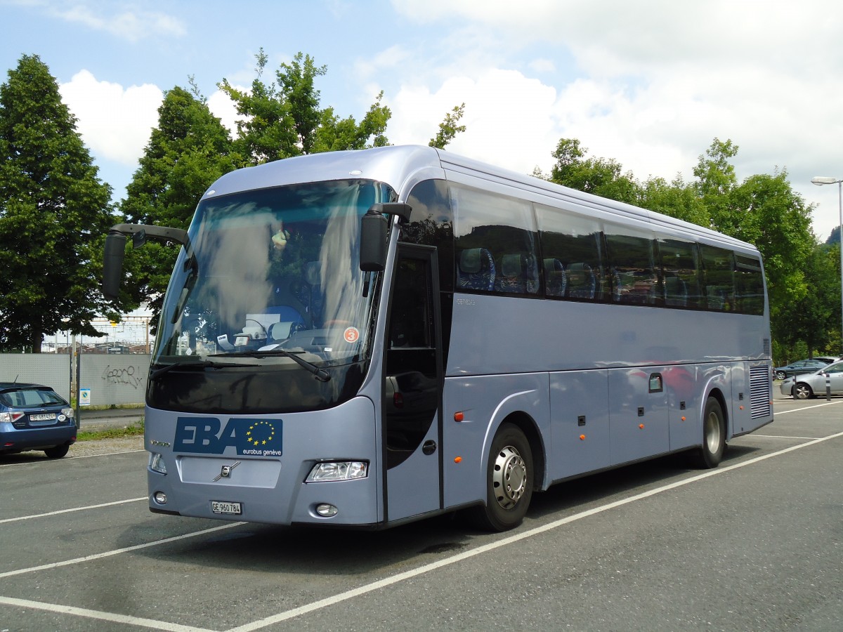 (145'600) - EBA Eurobus, Gen�ve - GE 960'784 - Volvo am 5. Juli 2013 in Thun, Seestrasse