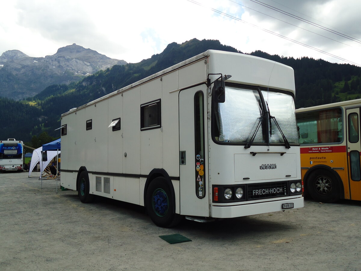 (146'344) - R�tsche, R�ti - ZH 698'331 - NAW/FHS am 17. August 2013 in Lenk, Metschbahnen