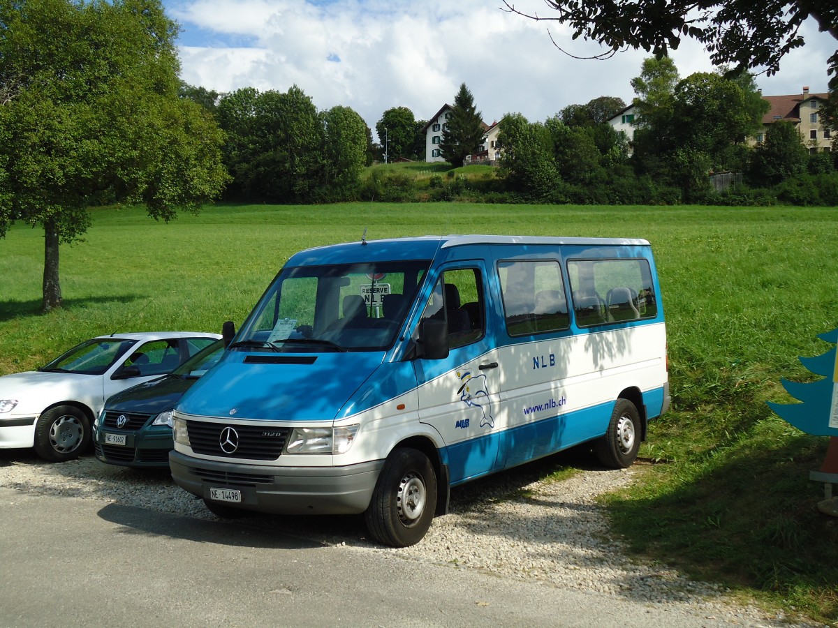 (146'480) - NLB Les Brenets - NE 14'498 - Mercedes am 18. August 2013 in Les Brenets, Schiffstation