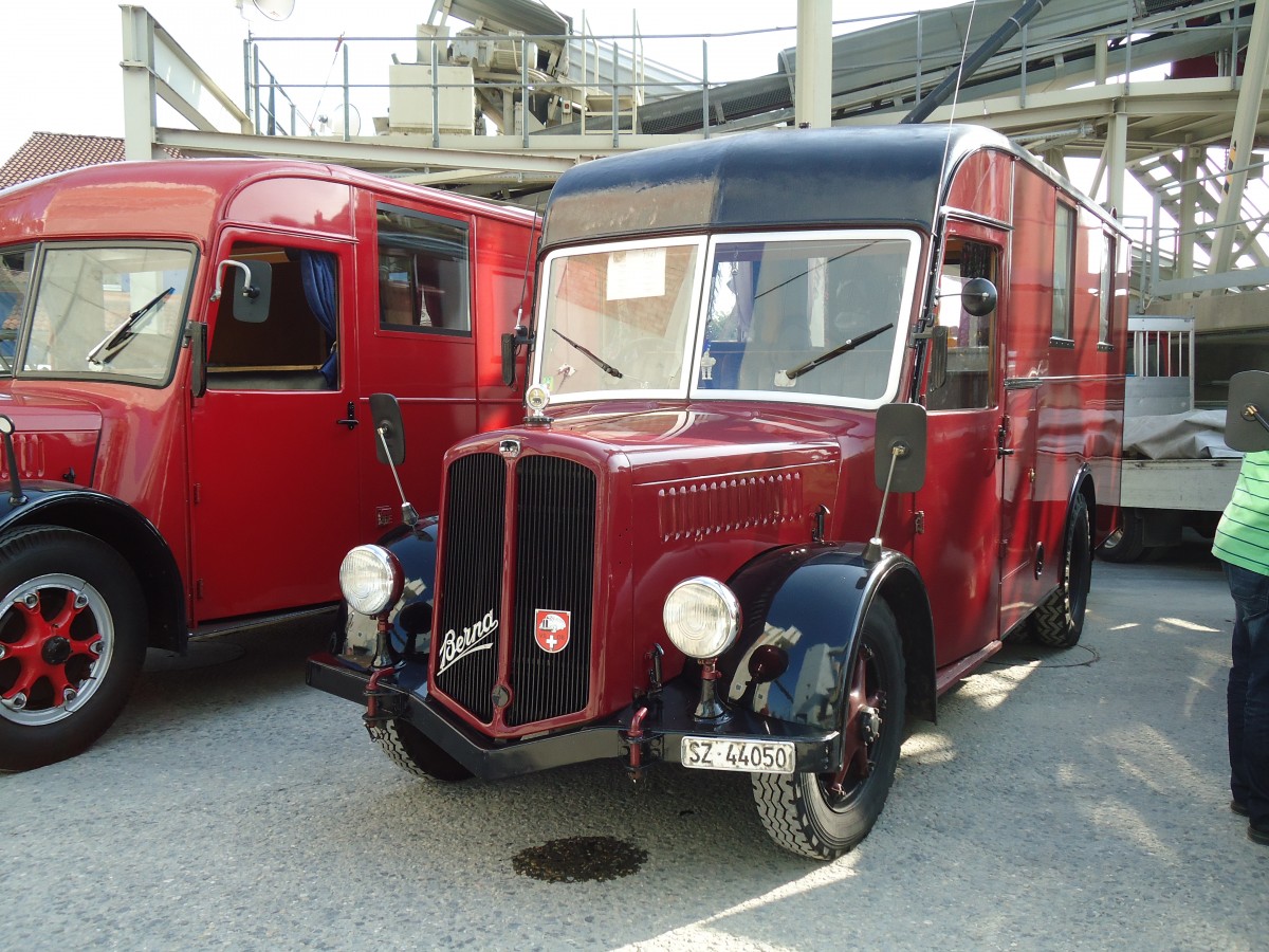 (146'543) - M�ller, Lauerz - SZ 44'050 - Berna/Hess (ex KTA Bern) am 31. August 2013 in Niederbipp, Saurertreffen