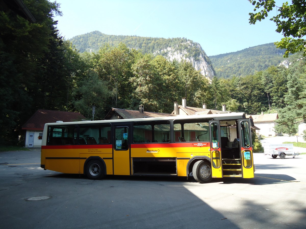 (146'789) - Flury, Balm - SO 163'884 - NAW/Hess (ex Steiner, Altb�ron Nr. 11) am 31. August 2013 beim Bahnhof Oberdorf