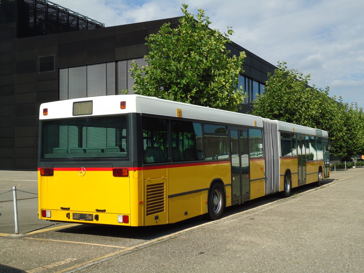 (146'827) - PostAuto Z�rich - Nr. 49 - Mercedes (ex Nr. 23; ex P 27'727) am 31. August 2013 in Biel, Rattinbus