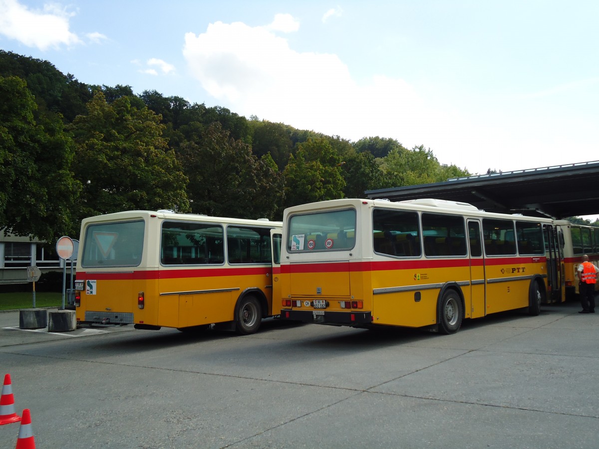 (146'933) - Bernair, M�nsingen - BE 651'182 - Saurer/T�scher (ex Schebath, Lauerz; ex Albin, F�llanden; ex Heim, Flums) am 1. September 2013 in Burgdorf, AMP