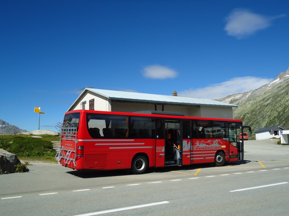 (147'016) - AFA Adelboden - Nr. 24/BE 26'701 - Setra am 2. September 2013 in Grimsel, Passh�he (Einsatz AVG M.)