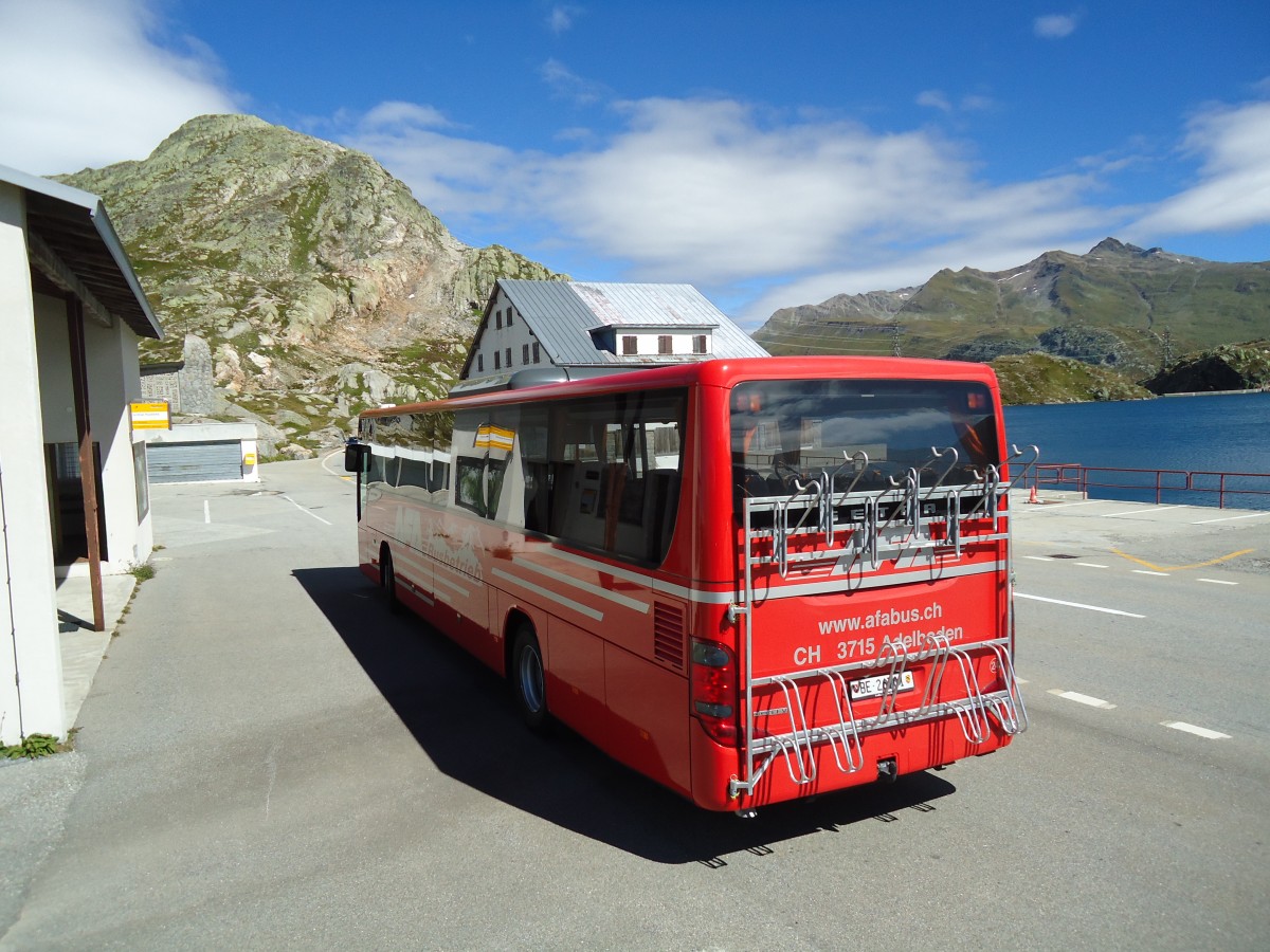 (147'018) - AFA Adelboden - Nr. 24/BE 26'701 - Setra am 2. September 2013 in Grimsel, Passh�he (Einsatz AVG M.)